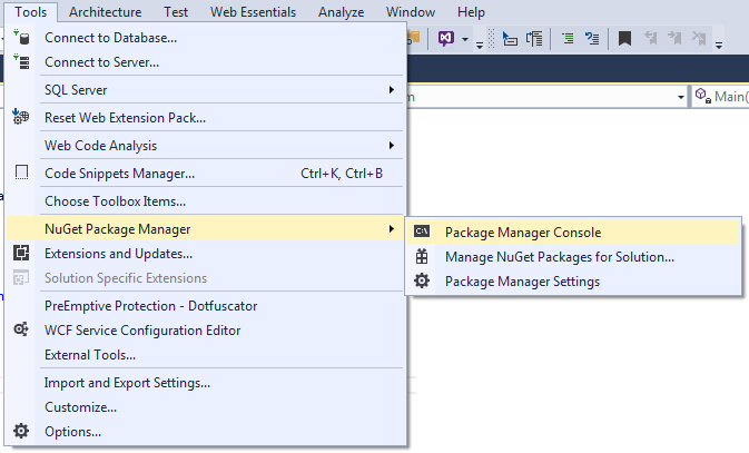 install ms build visual studio package